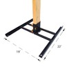 Highwild 2x4 Target Stand Base for AR500 Steel Shooting Targets