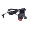 Thumb Accelerator with LCD Digital Battery Voltage Display 3 Speed