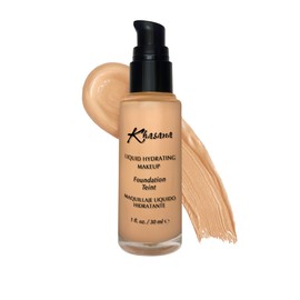 Khasana Moisturizing Liquid Foundation, Flawless Matte Finish Makeup, Full Coverage & Longwear, Lightweight Foundation Formula #13 Cinnamon