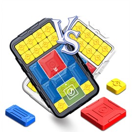 JRD&BS WINL Puzzle Game for Kids Brain Teasers Puzzle Toy Tangram Jigsaw Intelligence Unblock 500+ Leveled Up Super Slide Game for All Age Gifts for 3-15 Old Kids Toys (2pcs PK)