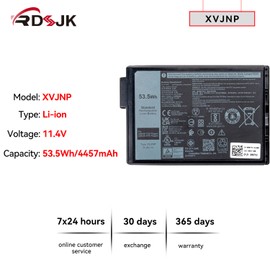 XVJNP 6JRCP M0TN3 Laptop Battery for Dell Latitude 5430 7330 Rugged Extreme P148G P148G001 P149G P149G001 Series 0XVJNP 06JRCP 0M0TN3 KD1CT 0KD1CT 451-BCWQ 11.4V 53.5Wh 4457mAh