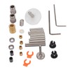 Double Pulley Extruder Kit Double Concave Gear Design Stable Feed
