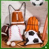 Locmeo 12 Pcs Sports Drawstring Bags Set Bulk 12 x