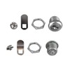 2Pcs Cabinet Cam Lock Keyed Alike Tool Box Locks 5/8"