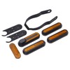 Wheel Reflective Strip Scooter Night Reflector Parts with Screws Bracket