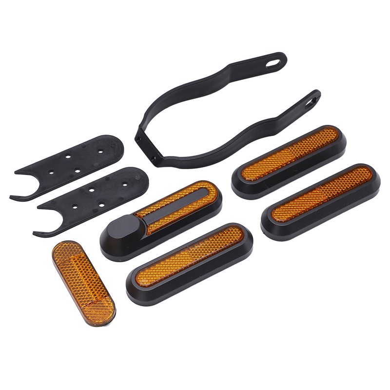 Wheel Reflective Strip Scooter Night Reflector Parts with Screws Bracket
