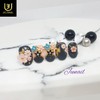Flower Road Only Handmade Nail Tips - Long Coffin /
