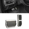 2pcs Car Accelerator Gas Brake Pedal Foot Rest Plate Cover