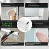 Bathroom Shower Glass Door Side Seal Strips, Length 78 Inch