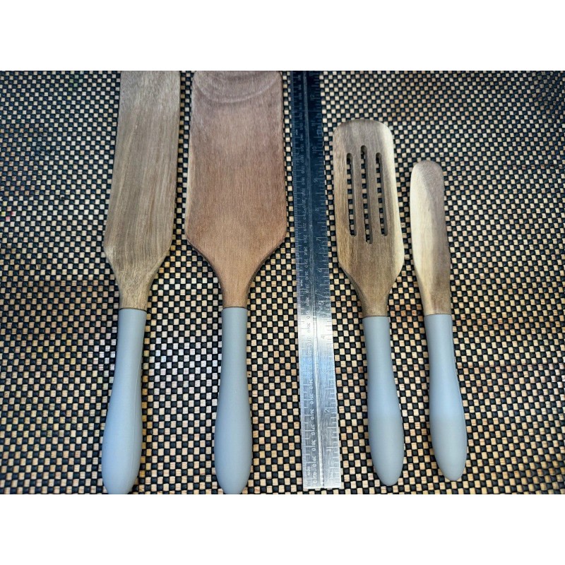 Mad Hungry Rare 4-piece SPURTLE set with Grey Comfort Handles