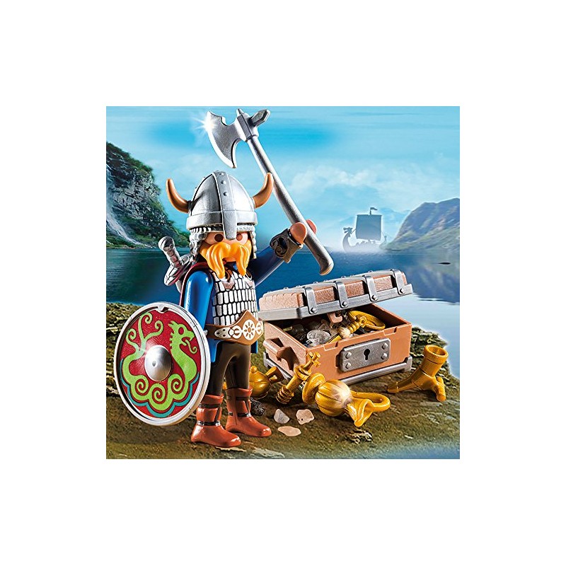 Playmobil 5371 Specials Plus Viking Toy with Treasure