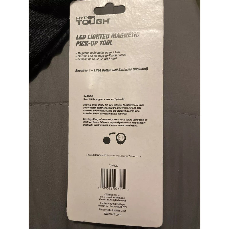 Hyper tough New HYPER TOUGH LED Lighted Magnetic Extendable Pick
