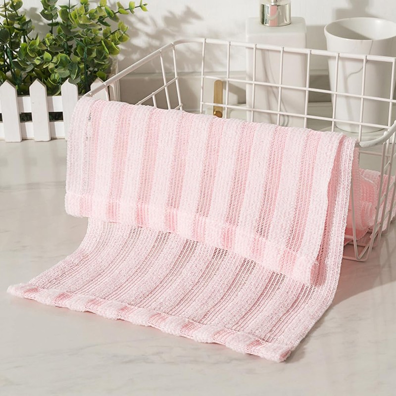 YANYULI Set of 2 Loop Ocean Towel Stripe Design Strong