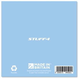 Stuff4 Funny Birthday Card for Dad from Son Daughter - You Gave Me Life - Rude Birthday Card for Dad Birthday Cards Gifts, 5.7 x 5.7 Inch Joke Humor Father's Day Greeting Cards for Father Daddy Papa