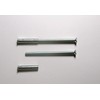 Door Handle Connecting Screws with Sleeves M3 Silve 50mm Bolts