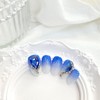 Mermaid Stone Handmade Nail Tip - Oval / 머메이드 스톤