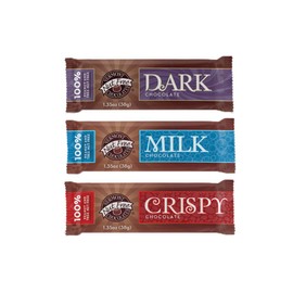Vermont Nut Free Chocolates Small Bar (Milk Chocolate) 1.35 oz Bars, 18 Count