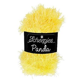 Scheepjes Panda 1x50g - 586 Yellow Polyester Yarn