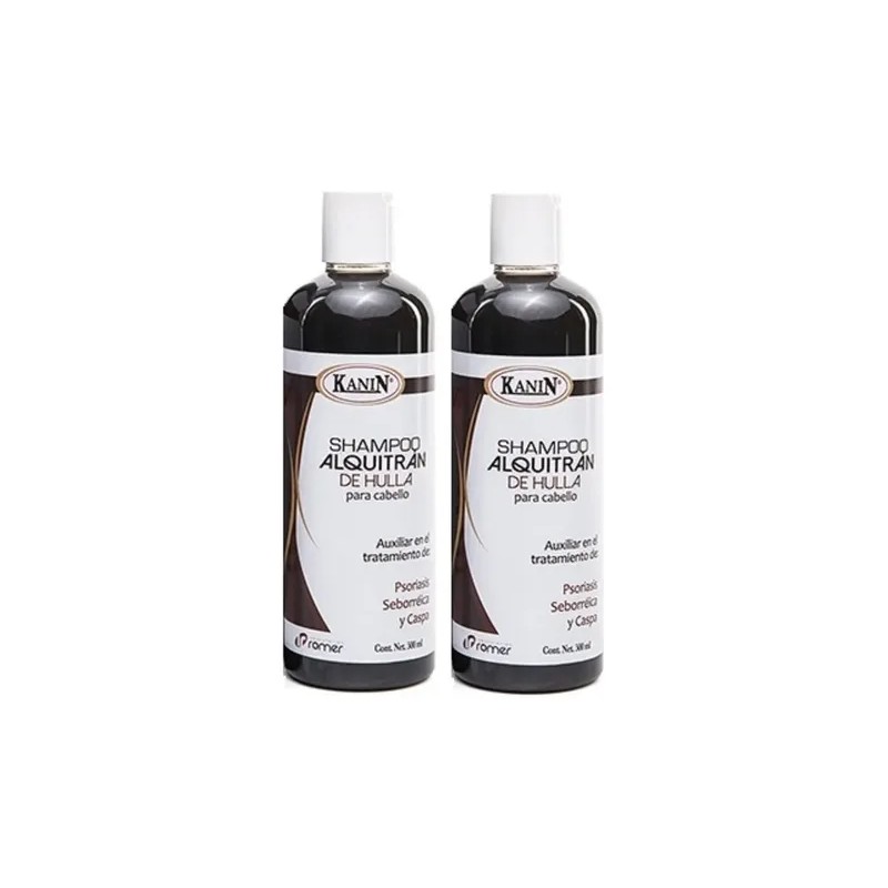 Paq 2 Shampoos Alquitran De Hulla Control Psoriasis Y Caspa