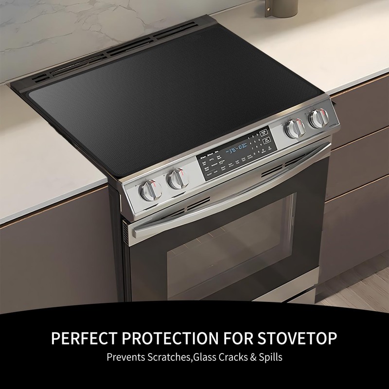 Electric Stove Top Cover - 29.5 * 21Inch Silicone Coated