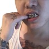 fantastic me 24K Gold Plated Hip Hop Punk Custom Fit
