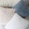 OYIMUA White Cushion Covers 40cm x 40cm Set of 2