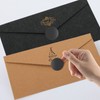 Round Stickers Black 25mm Circle Labels with Dispenser Box Color