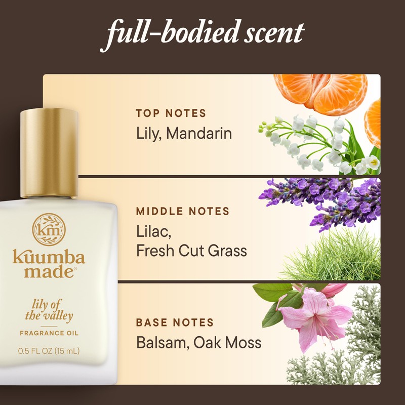 Kuumba Made Lily Of The Valley Fragrance Oil 0.5 fl