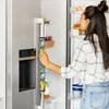Cotsena Bright Lemon Porcelain Refrigerator Door Handle Covers Set of