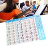 Guitar Chord Poster 56 Colour Coded Coated Paper Educational Reference
