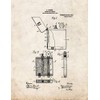 Automatic Lighter Patent Print Old Look (18" x 24") M15729
