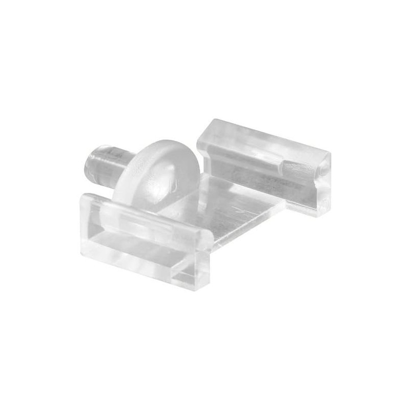 Prime-Line L 5839 Clear Plastic Window Grid Retainer Clips (6