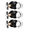 Probrico Heavy Duty Privacy Door Knobs for Bedroom/Bathroom 3 Pack,