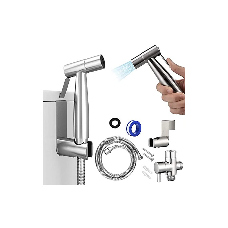 Pulverizador de Bidet para Wc - Tekxdd Acero Inoxidable