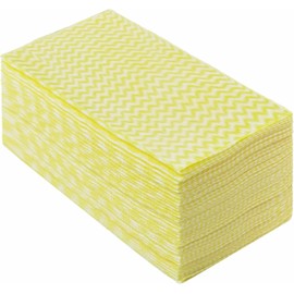 Peachicha Reusable Cleaning Towels Handi Wipes Reusable Cloths Disposabel Dish Cloths Dish Towels Dry Handy Wipes Big Durable Absoebent 40 Count, Yellow