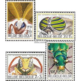 Belgium 1663-1666 (complete.issue.) unmounted mint/never hinged ** MNH 1971 Insects (Stamps for collectors) Invertebrates Other (insects, snails, bees…)