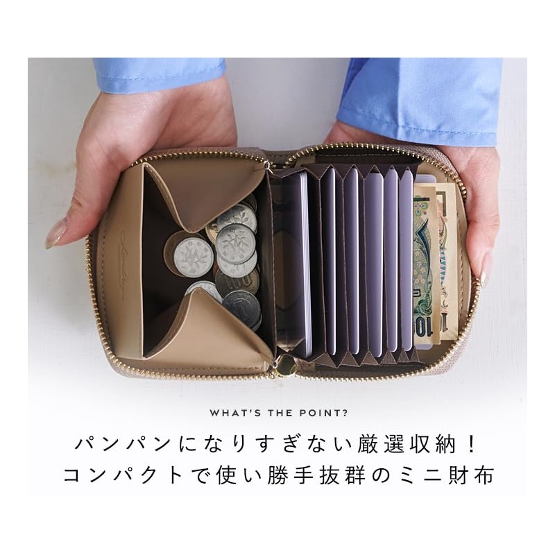 Liz Days Women's Mini Wallet, Elephant Shape, Compact, Card Case,