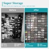 Kuject Large Shoe Organizers Storage Boxes for Closet, 12 Pack