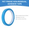 PATIKIL 12mm x 50m Refrigerator Tape PET Fridge Non-Residual Adhesive