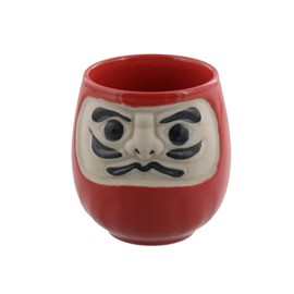 Tableware East Tea Cup Daruma Luck Mino Ware Red