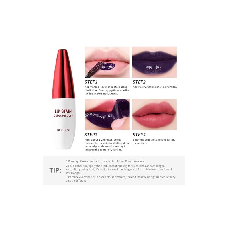 Peel Off Lip Stain | Delineador de Labios Despegable A