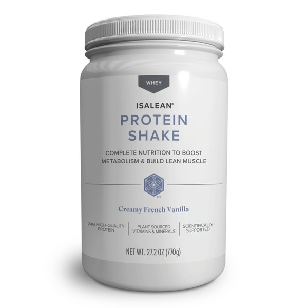 Isagenix IsaLean Protein Shake - Complete Superfood Meal Replacement for