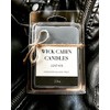 Boot Shop Leather - Wick Cabin Candles - Long Lasting
