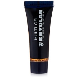 Kryolan Multi Glitter Gel Coarse 10 ml Copper