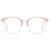 SOJOS Retro Round TR90 Blue Light Reading Glasses Womens Mens