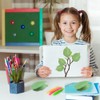Creative Leaf Sticky Notes, 500 Sheets, 10 Pack, Green Memo