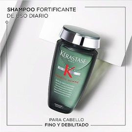 KÉRASTASE Bain De Force Quotidien Shampoo fortalecedor anticaída, 250ml