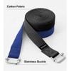 Vivva Yoga Strap for Stretching Non-Elastic Yoga Belt Durable and