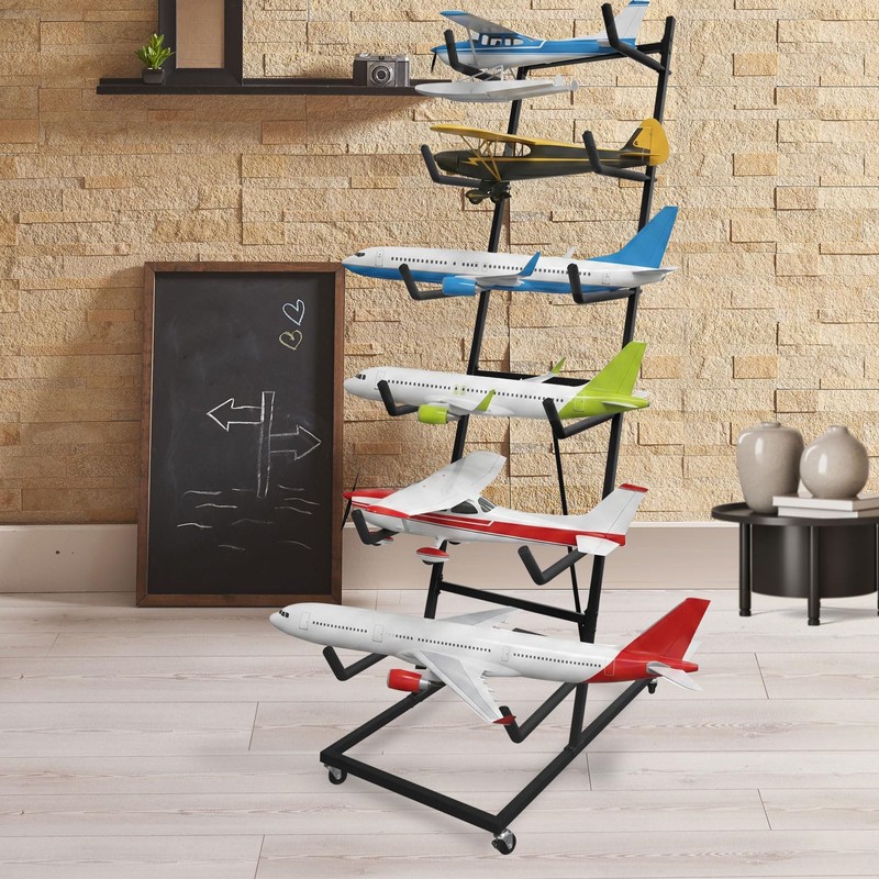 RC Airplane Storage Rack 6Tiers, Display Stand Model Airplane Stand