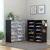 HOMIDEC Shoe Rack Organizer, 6 Tier Storage Cabinet 24 Pair